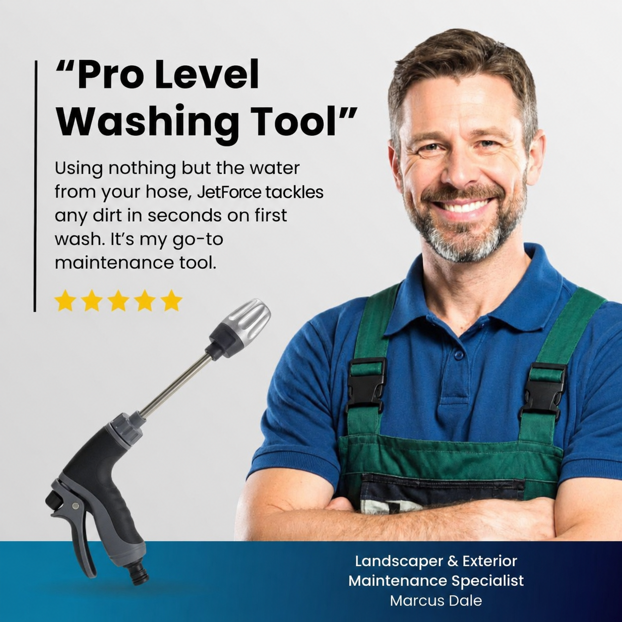Jet Force - High-Pressure Water Spray Jet