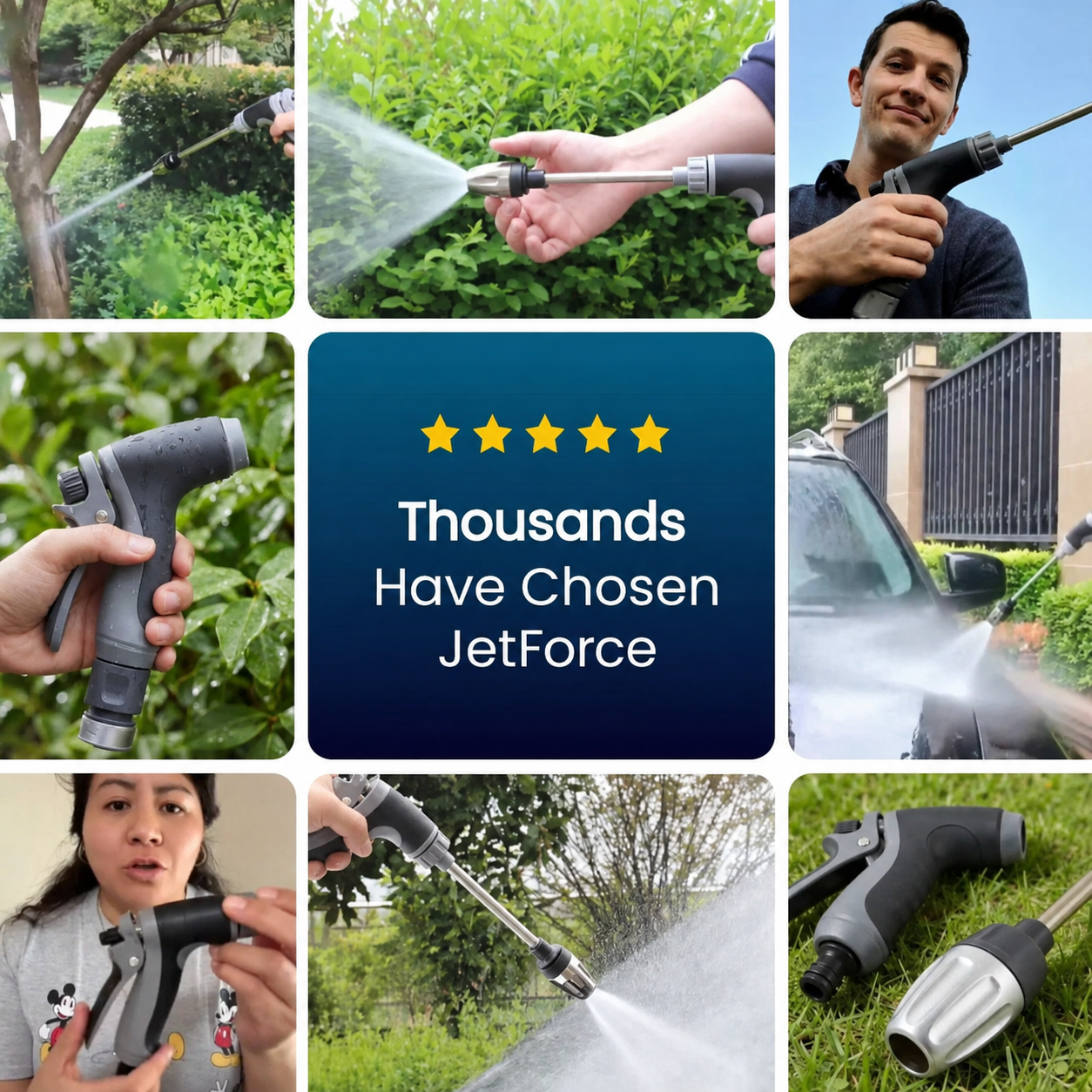 Jet Force - High-Pressure Water Spray Jet