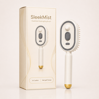 Nulvo Portable Detangling Brush - SleekMist